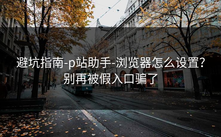详细阅读:避坑指南-p站助手-浏览器怎么设置?别再被假入口骗了 避坑指南-p站助手-浏览器怎么设置?别再被假入口骗了
